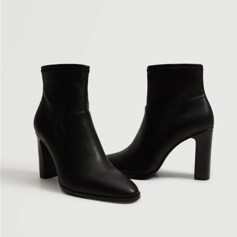 Mango “Raymon” vegan leather ankle boots